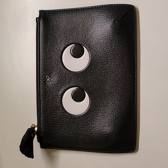 Anya Hindmarch pouch black - Picture 1 of 3